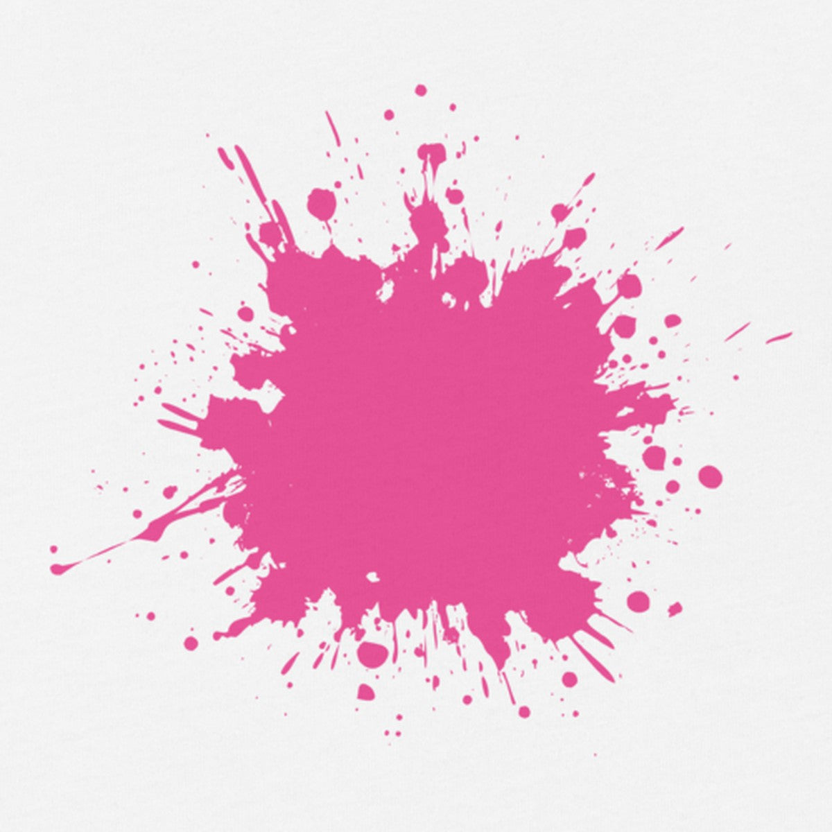 Close-up of the Low Pink Splash print on the back