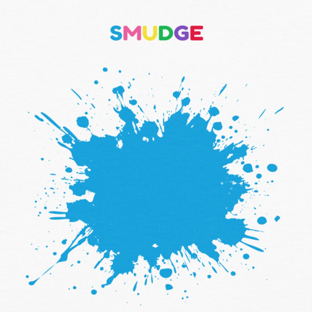 Close-up of the Cyan Splash print on the front