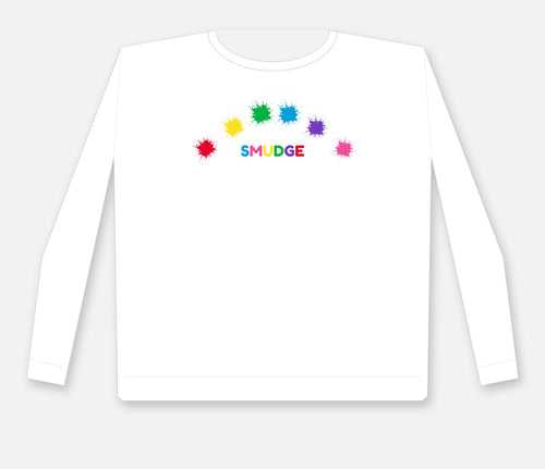 SMUDGE Rainbow Youth Sweatshirt, Rainbow Arc design