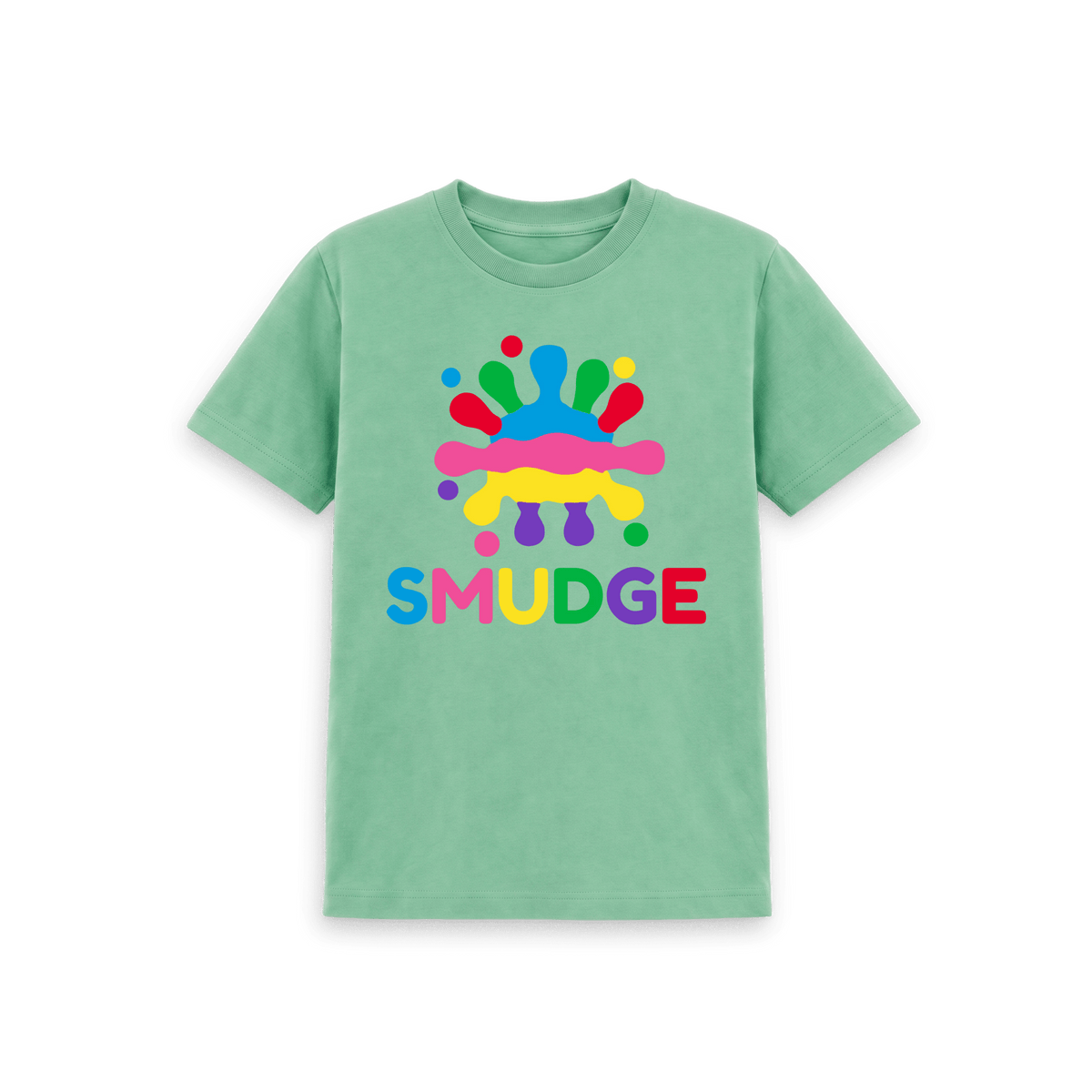 Peppermint Printed Kids T-Shirt Front