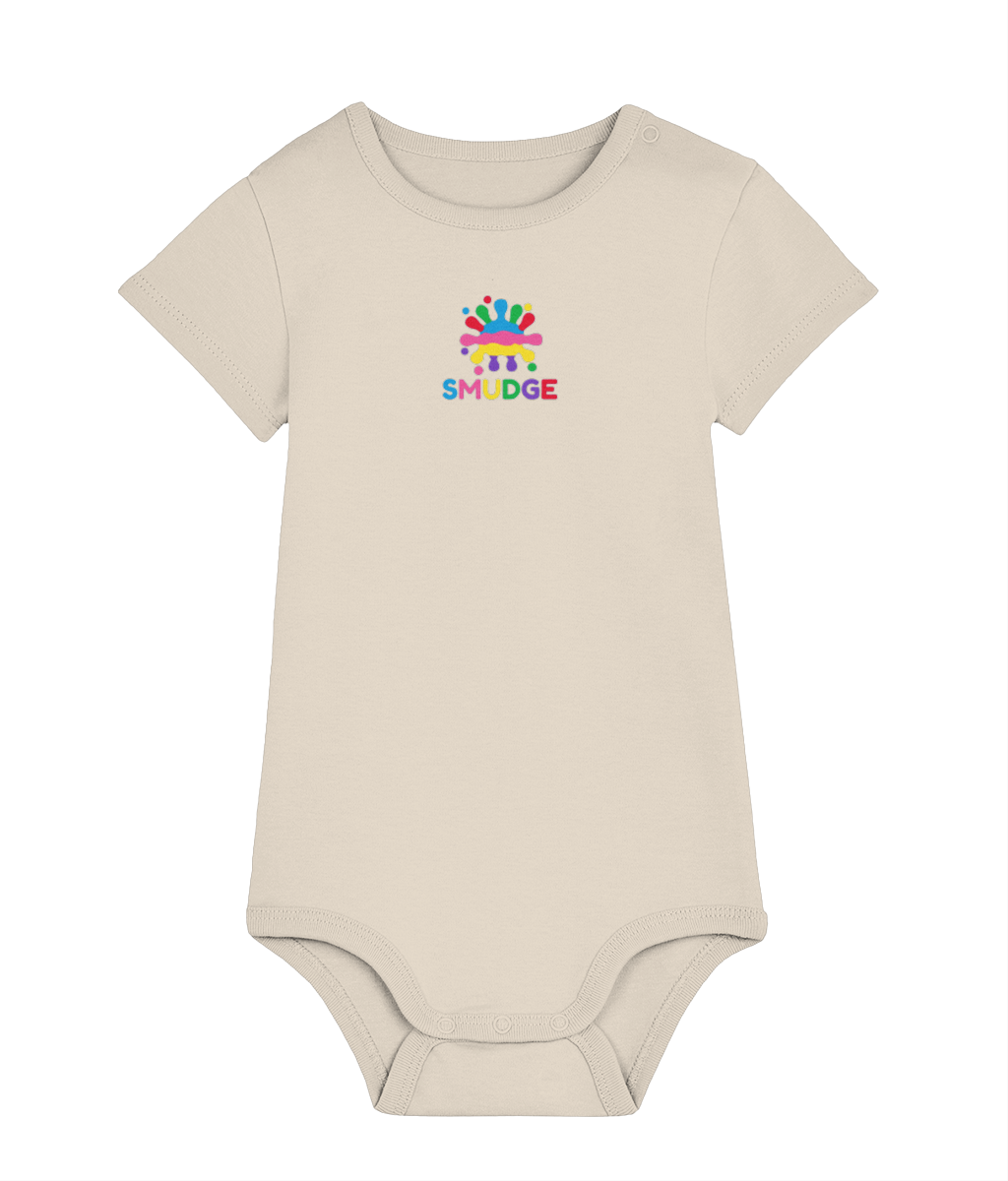 SMUDGE Baby Bodysuit in Natural Raw