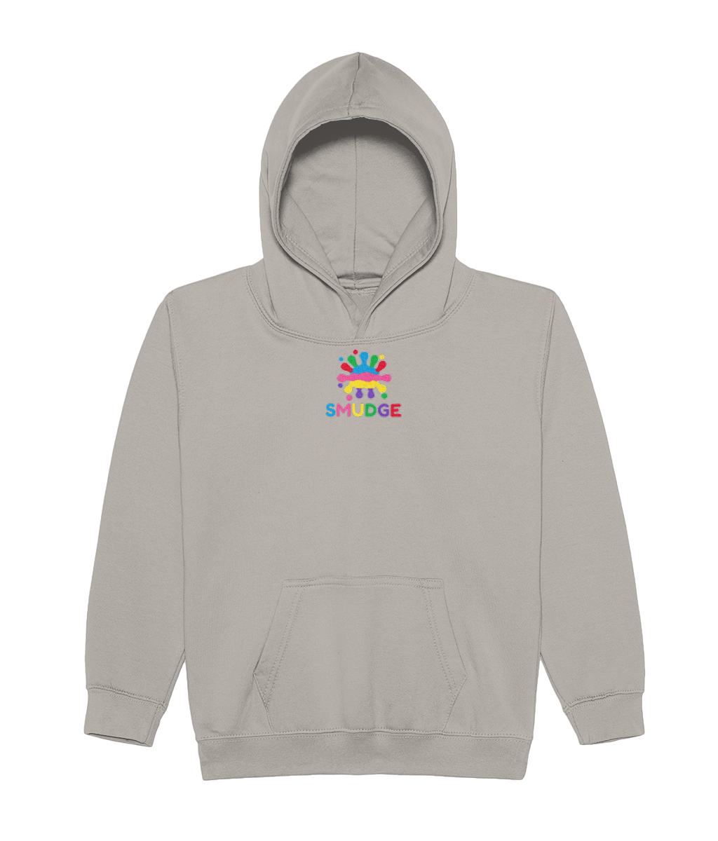 SMUDGE Kids Hoodie in Natural Stone