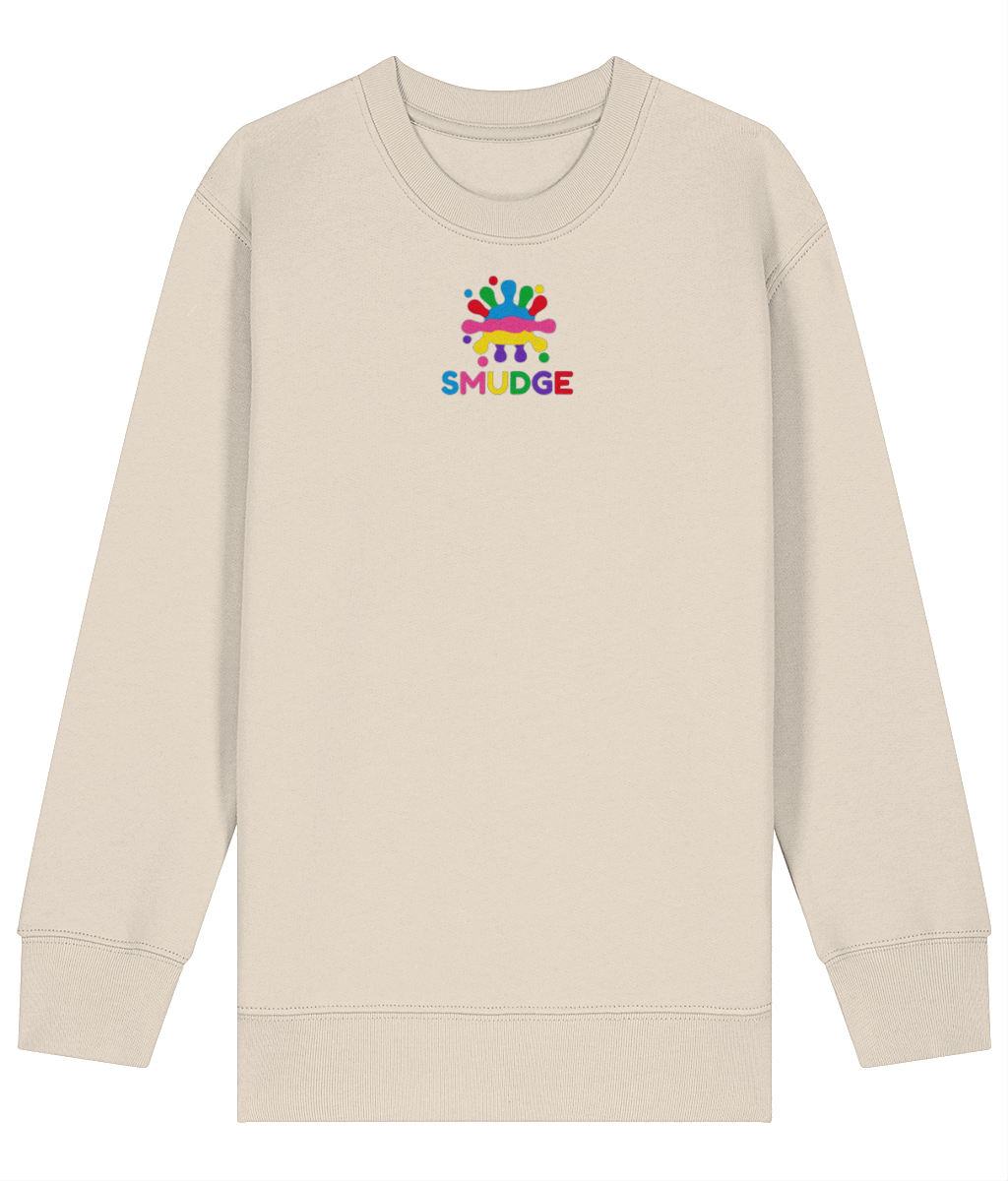 SMUDGE Kids Sweatshirt in Natural Raw