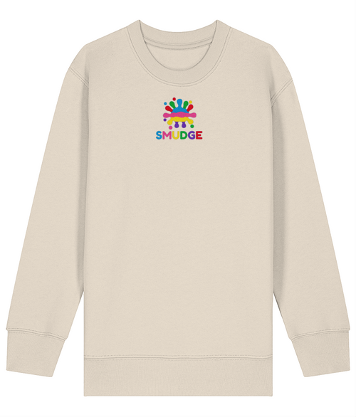 SMUDGE Kids Sweatshirt in Natural Raw