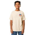 SMUDGE Splash Chest Youth T-Shirt in cream, front